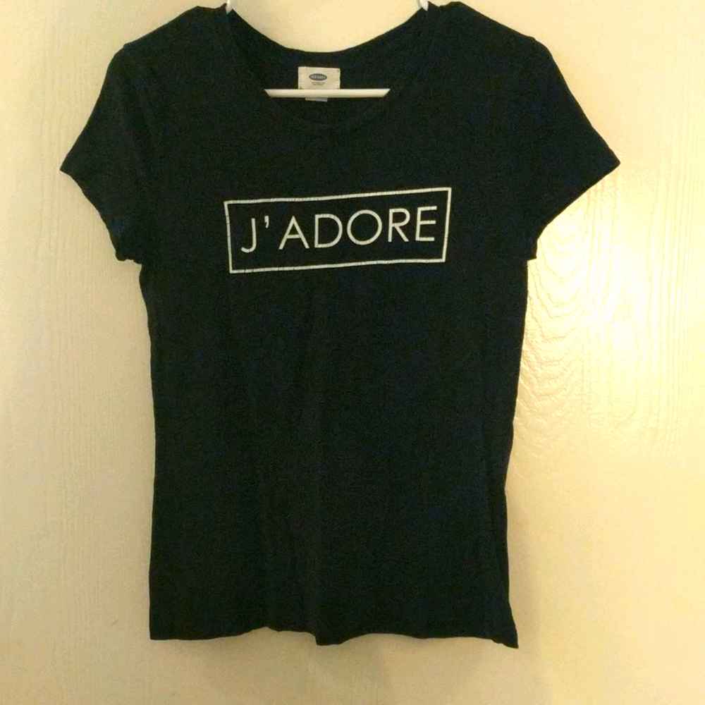 Old navy xs J'adore tee
